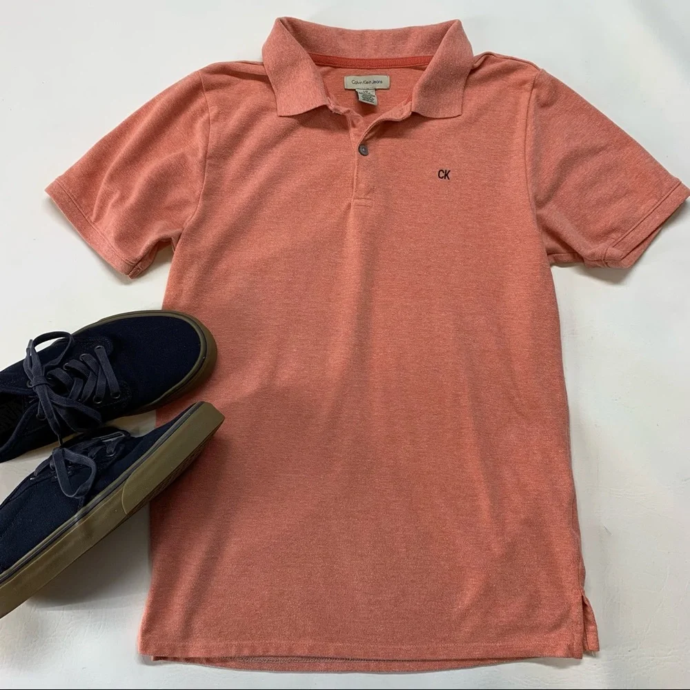 Calvin Klein Jeans Short Sleeve Polo Boys